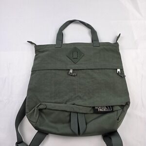 The North Face Backpack Green One Size 20L Padded Laptop Shoulder Bag Hiking
